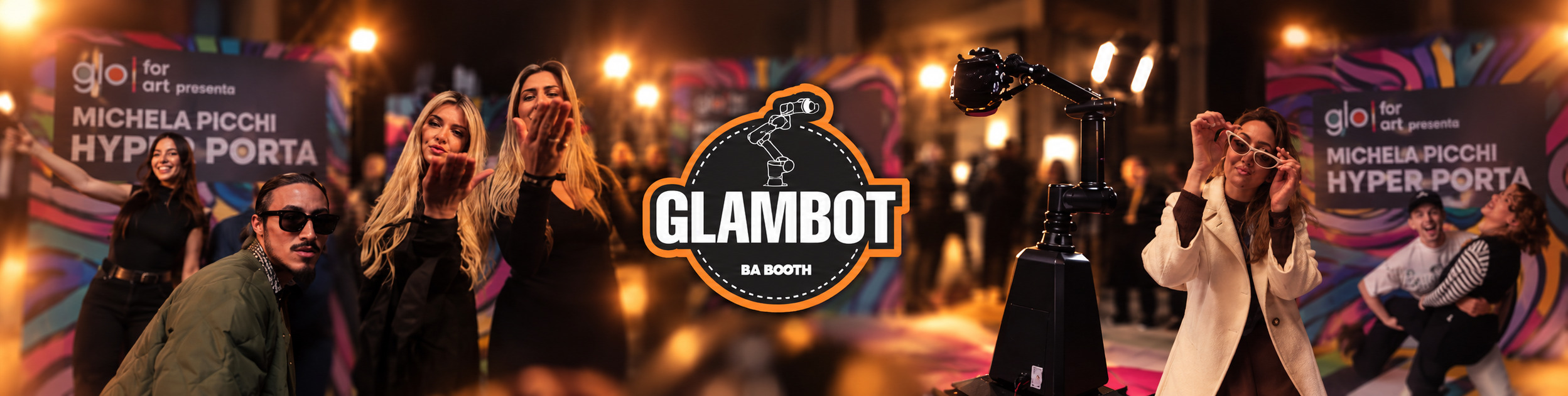 GLAMBOT BA Booth - Cinematic Slow Motion